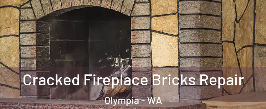  Cracked Fireplace Bricks Repair Olympia - WA