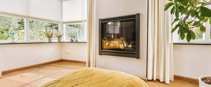 Residential Fireplace Ceramic Glass Installation in Olympia, WA