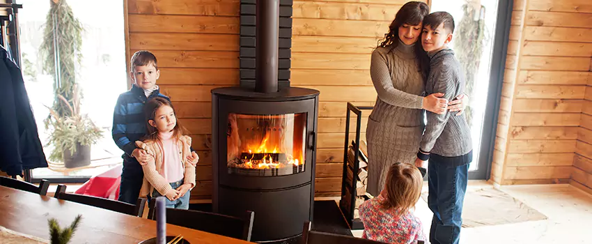 Morso Cast Iron Fireplace Insert Installation in Olympia, Washington
