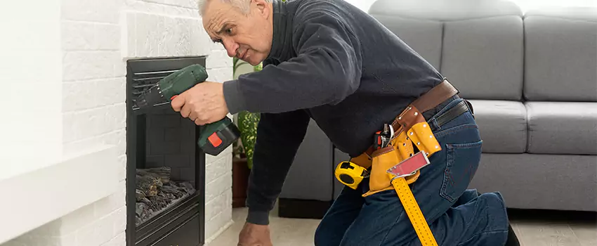 New Indoor Fireplace Installation in Olympia, Washington
