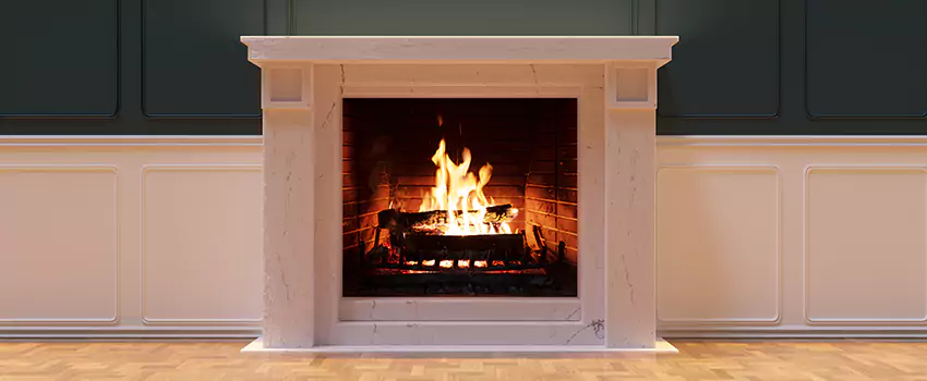 Open Flame Wood-Burning Fireplace Installation Services in Olympia, Washington