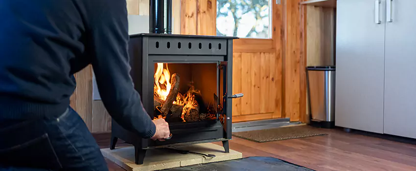 Open Hearth Wood Fireplace Installation in Olympia, WA