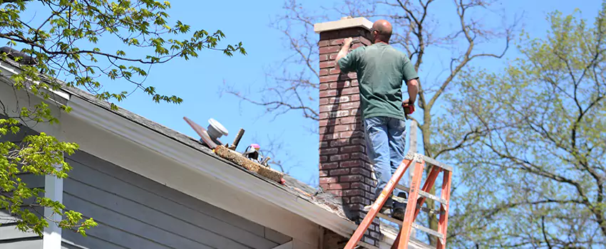 Vinyl and PVC Chimney Flashing Installation in Olympia, WA